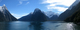 Fjord New Zealand en panoramique