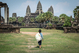 Marche vers Angkor Wat