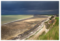 Littoral picard sous l'orage