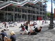 Pause repos centre Pompidou Paris