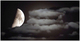 La Lune... la tte dans ses nuages...